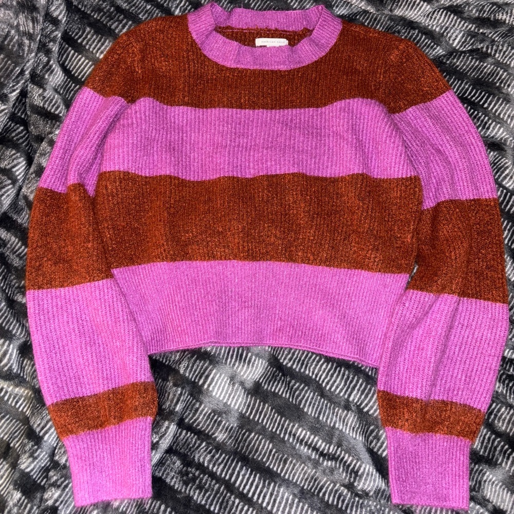 Women striped American Eagle sweater